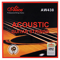 Комплект струн AW438-XL для акустической гитары, фосфор.бронза, 10-47