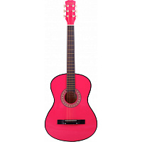 Гитара акуст. шестистр. DF-50A NP. цвет неоново-розовый DNT-70013